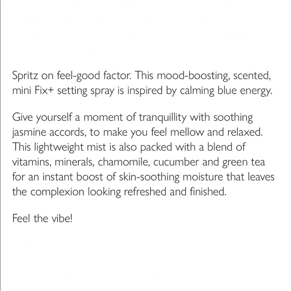 MAC Mini Fix+ Vibes CALM Setting Spray *LIMITED EDITION* - Picture 11 of 11